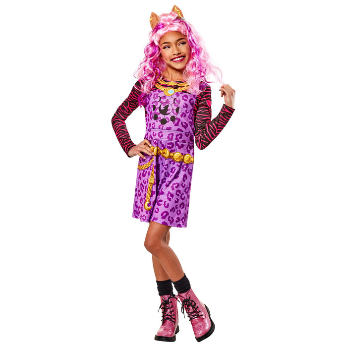 Rubie's Official Monster High Clawdeen Wolf Child Costume, Kids Fancy Dress