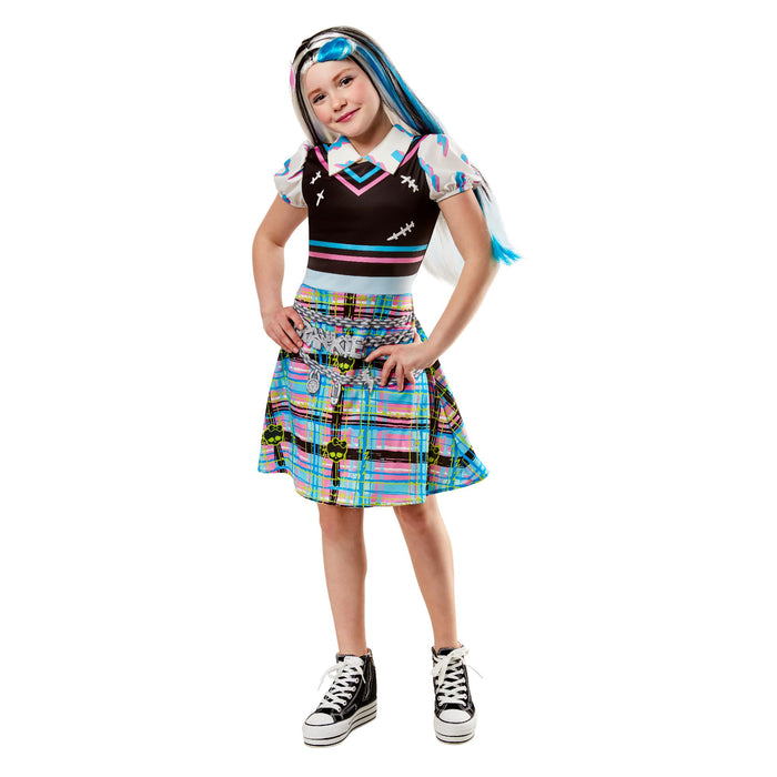 Rubie's Official Monster High Frankie Stein Girls Costume, Kids Fancy Dress