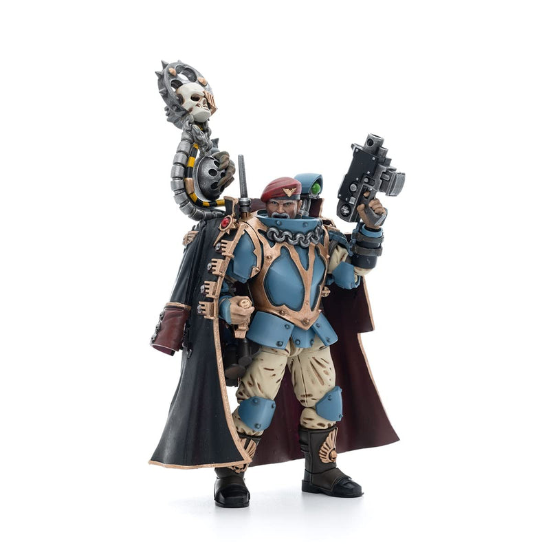 Bloomage Joytoy Tech - WH 40K - Astra Militarum Tempestus Sci Com Squad Tempst Prime 1/18 Af