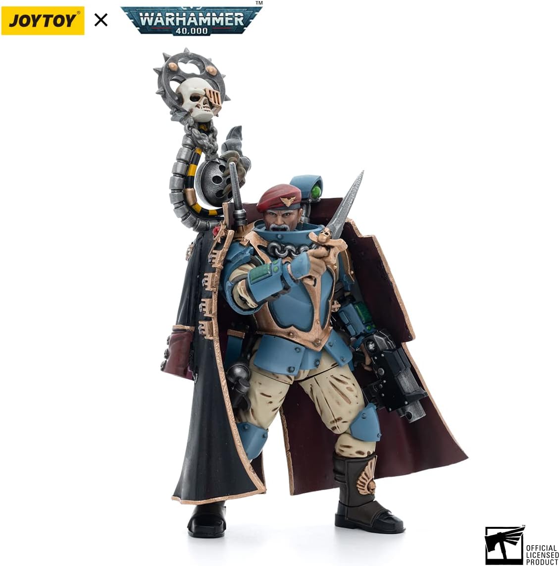 Bloomage Joytoy Tech - WH 40K - Astra Militarum Tempestus Sci Com Squad Tempst Prime 1/18 Af