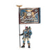 Bloomage Joytoy Tech - WH 40K - Astra Militarum Tempestus Sci Com Banner Bearer 1/18 Af