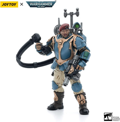 Bloomage Joytoy Tech - WH 40K - Astra Militarum Tempestus Sci Com Vox Operator 1/18 Af