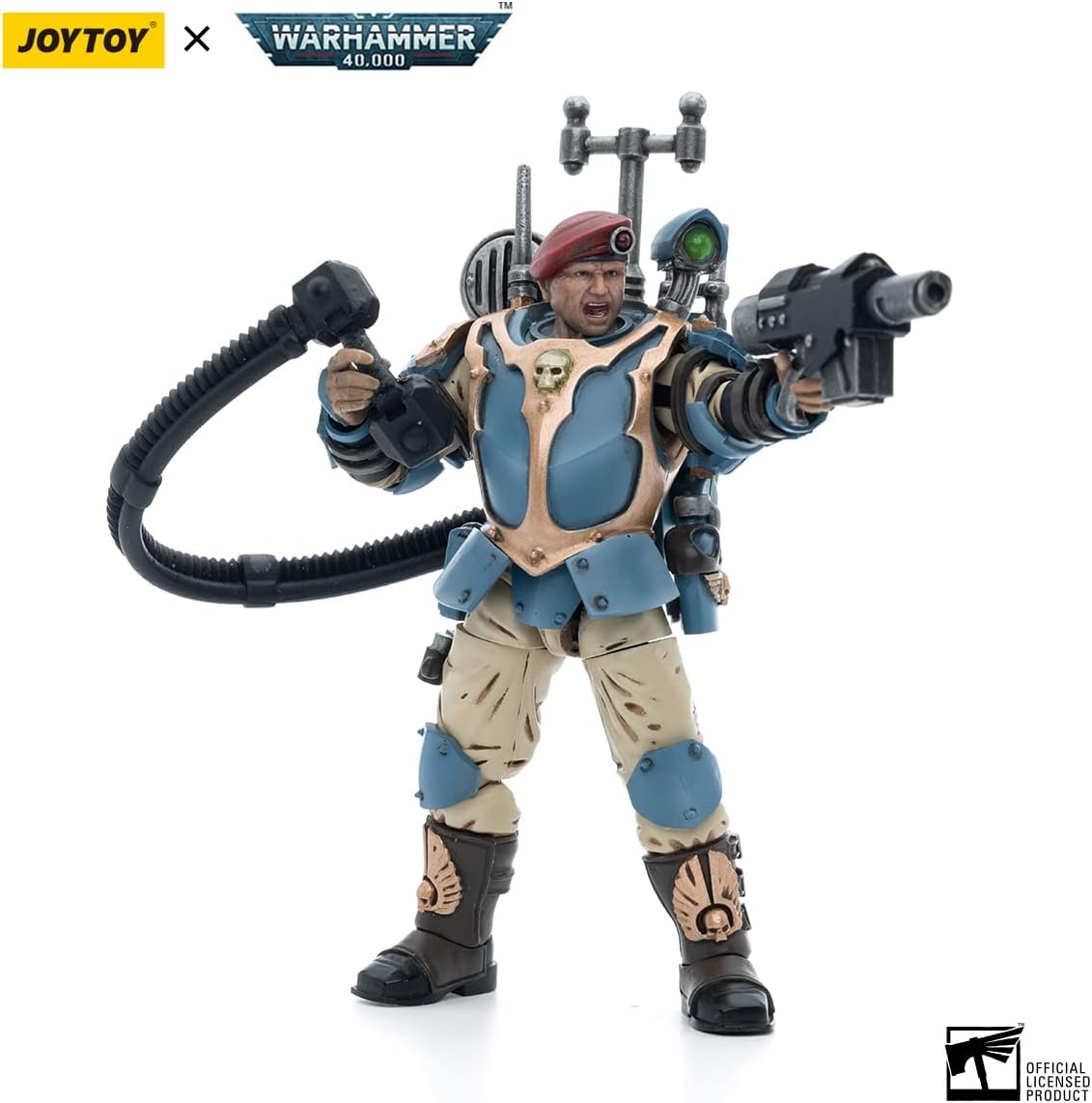 Bloomage Joytoy Tech - WH 40K - Astra Militarum Tempestus Sci Com Vox Operator 1/18 Af