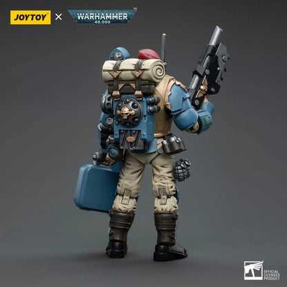 Bloomage Joytoy Tech - WH 40K - Astra Militarum Tempestus Sci Com Medic 1/18 Af