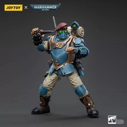 Bloomage Joytoy Tech - WH 40K - Astra Militarum Tempestus Sci Com Grenadier 1/18 Af