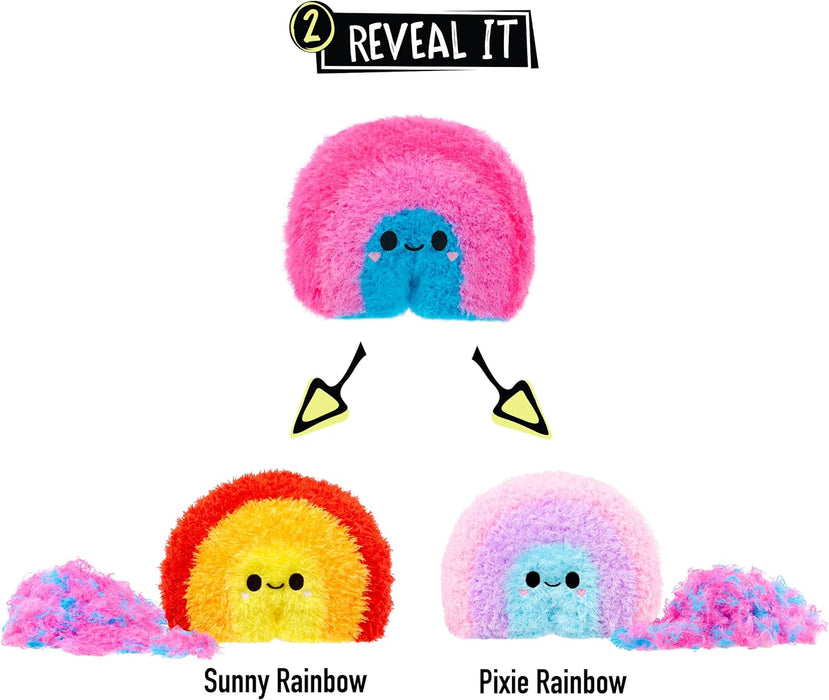 Fluffie Stuffiez Petite Peluche à Collectionner - Rainbow - Déballage Surprise avec ASMR, Fidget, DIY Rembourrage à Retirer, Peluche Ultra-Douce - Idéal pour Les Enfants de 4 Ans et Plus