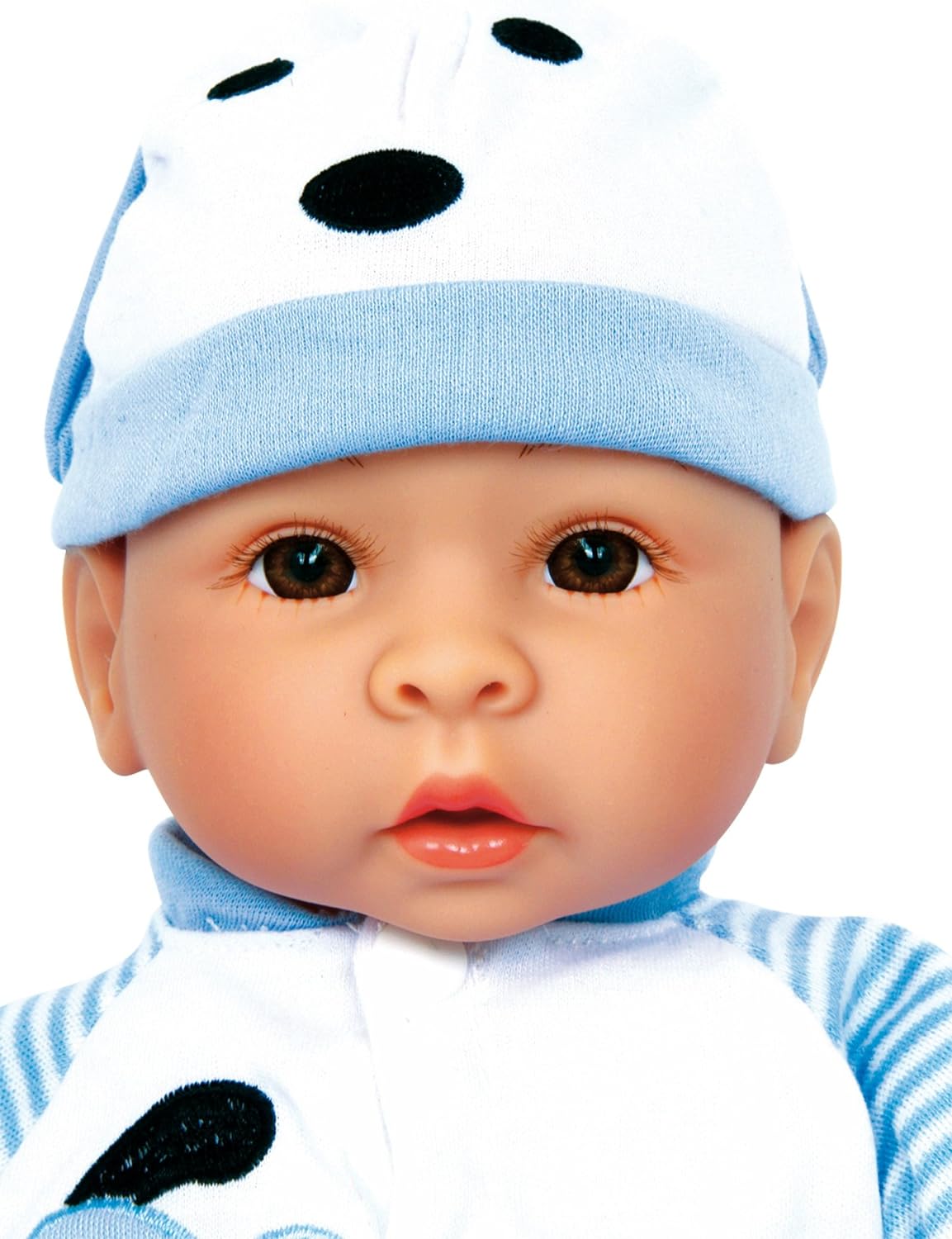 small foot 2736 Baby doll "Benno", incl. accessories: blanket, cap, romper and bottle, from 2 years