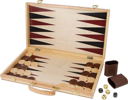 Legler Chess and Backgammon Children's Game chess backgammon