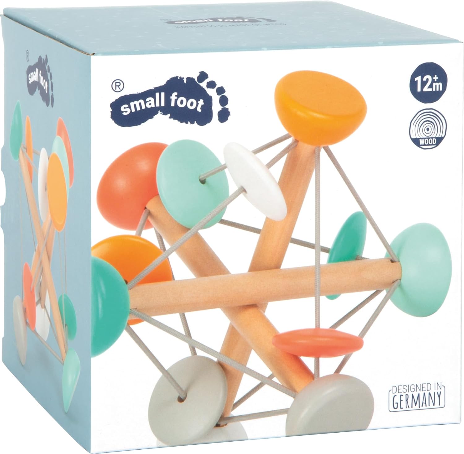 Small foot - Motoriek speelgoed Colourful - Houten speelgoed vanaf 1 jaar