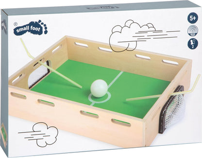 small foot 6409 Wooden box game Breath Football, skill and endurance game for young and old, from 3 years on