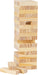 Small Foot 8004 Natural Wooden Wobble Tower - Trains Motor Skills, Skill and Patience, for Children from 4 Years