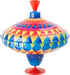 Small Foot Brummkreisel Kunterbunt, schult die Feinmotorik, mit Standfuß aus Gummi, für Kinder ab 12 Monaten, Tier 10298, Mehrfarbig, 1 Stück (1er Pack