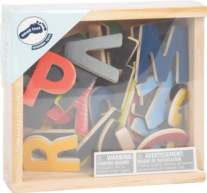 Small Foot 10732 Magnetic Letter In A Wooden Box Magnetic letters