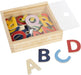 Small Foot 10732 Magnetic Letter In A Wooden Box Magnetic letters