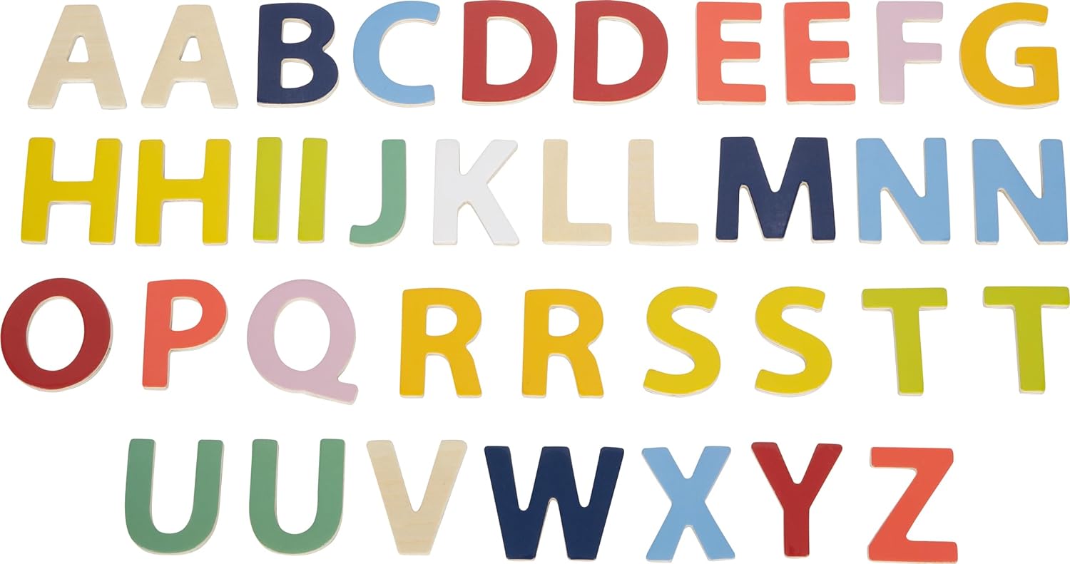 Small Foot 10732 Magnetic Letter In A Wooden Box Magnetic letters