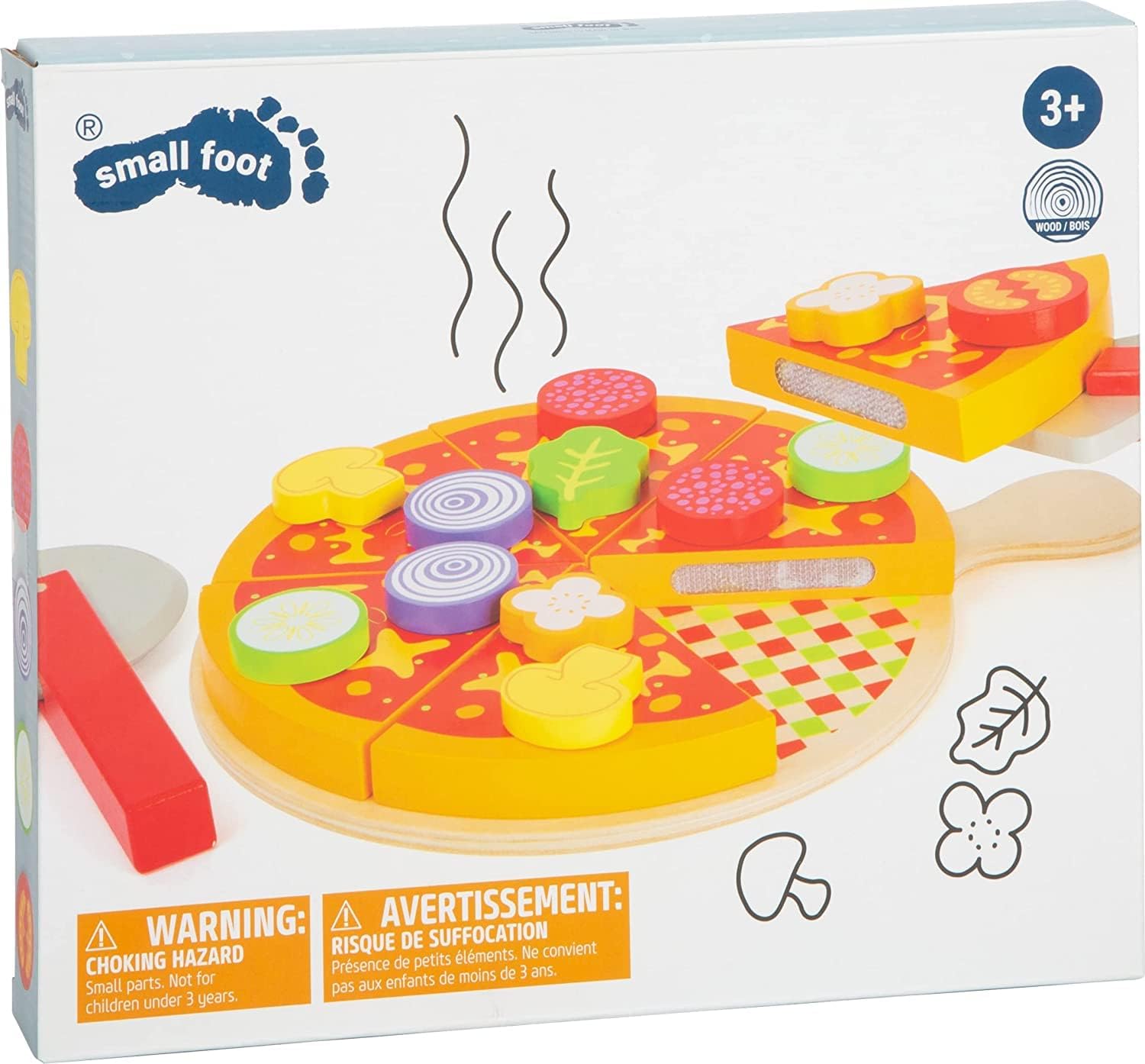 Small Foot Cuttable Pizza Set