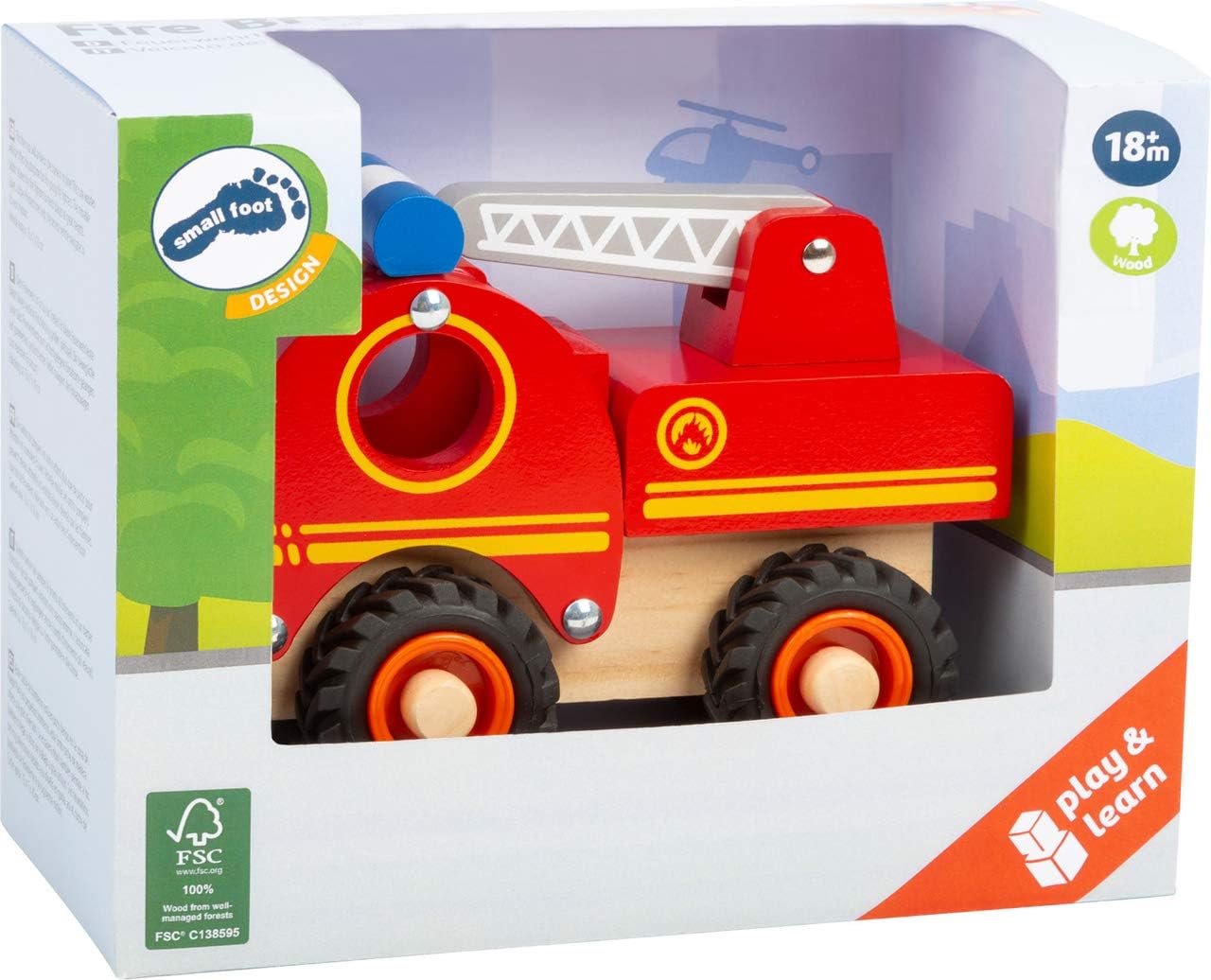 Small Foot Coche de Bomberos