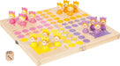Small Foot 11105 Ludo Princesses, made of FSC 100% certified wood, with practical transport box for on The go Toy, multicolour
