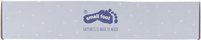 small foot 11161 Wooden shopping trolley, accessory for shop and role play, from 3 years old