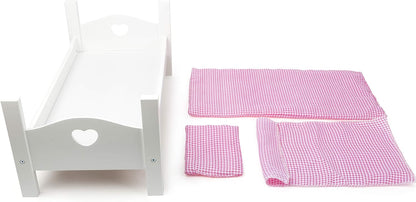 Small Foot Doll's Bed, White