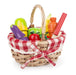 Small Foot Shopping Basket with Cuttable Fruits