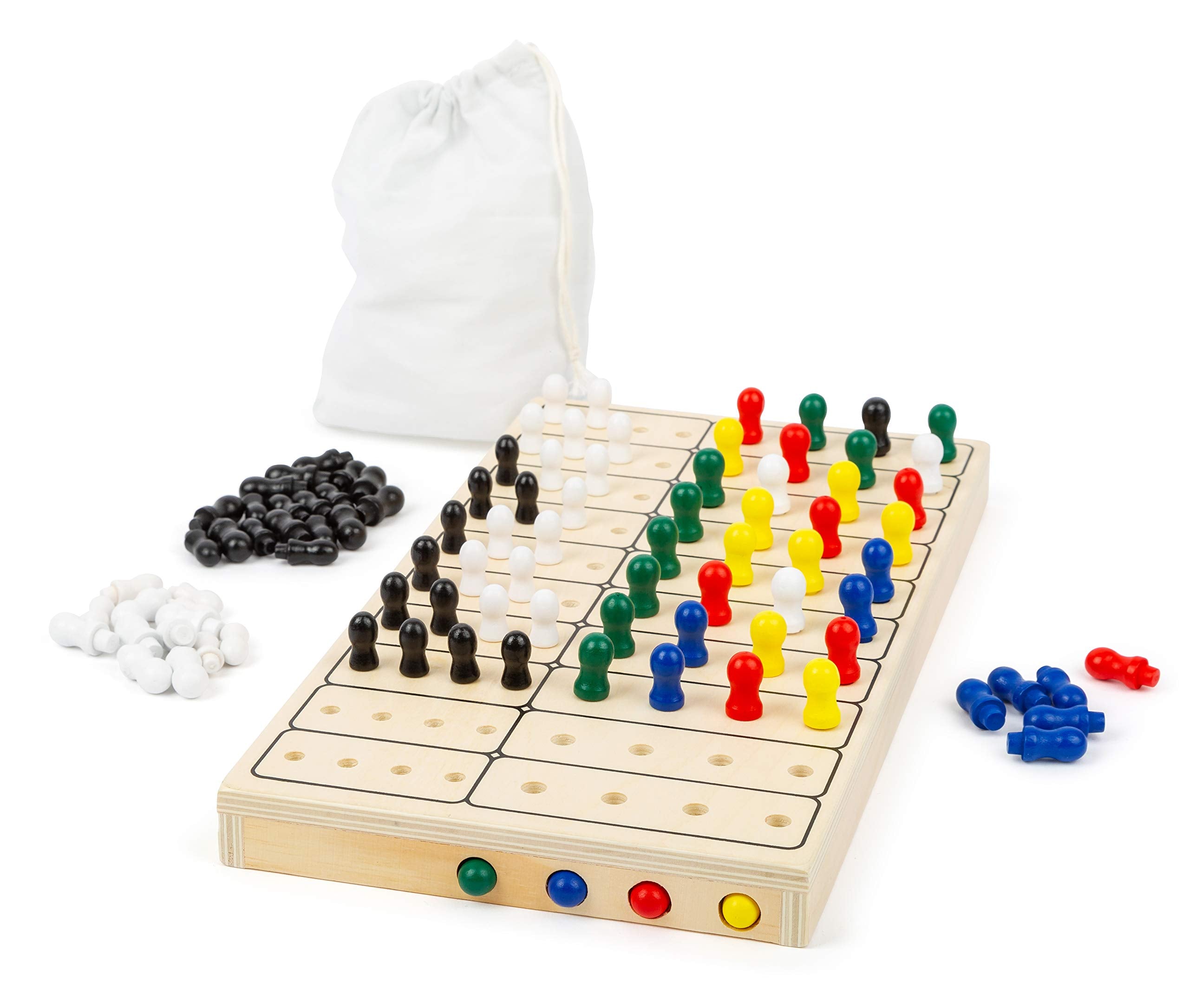 Small Foot- Código Secreto del Juego de lógica, diversión de Rompecabezas para 2 Personas, con práctica Bolsa de Tela para Guardar Juguetes, Multicolor (11364