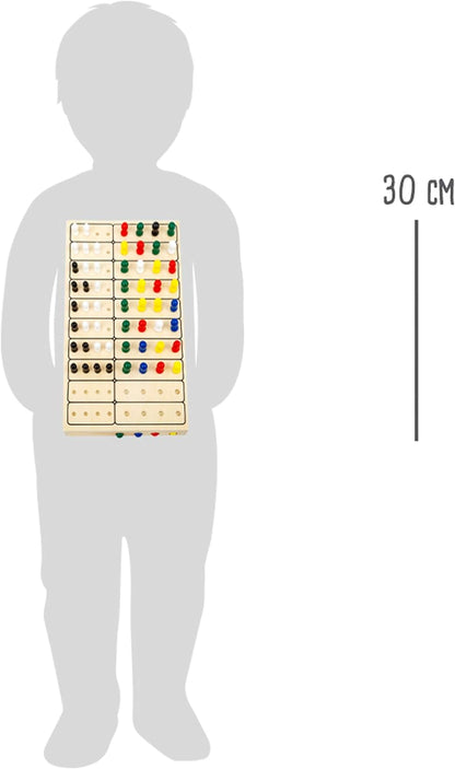 Small Foot- Código Secreto del Juego de lógica, diversión de Rompecabezas para 2 Personas, con práctica Bolsa de Tela para Guardar Juguetes, Multicolor (11364