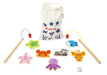 Small Foot 11366 Catching Fish Wooden Travel Game, FSC 100%-certified Toys, multicolored