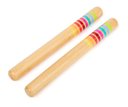 Small Foot 11496 Tiles, Made of Wood, Musical Instrument for Children, Product Group Sound Toys, Multicolored
