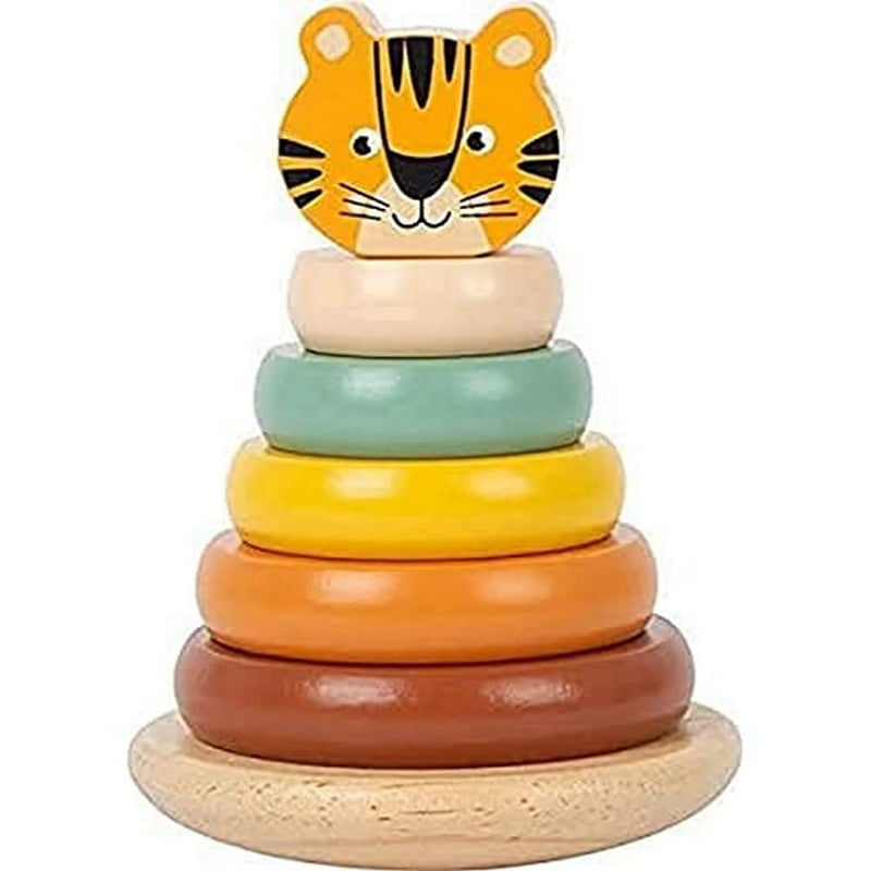 Small Foot 11706 Animals Toys, Multi-Coloured, Height: Approx. 14 cm Ø Approx. 9 cm