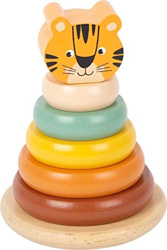 Small Foot 11706 Animals Toys, Multi-Coloured, Height: Approx. 14 cm Ø Approx. 9 cm