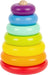 Small Foot Tower Rainbow Motor Skills Classic Wooden Colourful Stacking Game for Children from 12 Months 11775 Toys