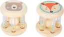 small foot 11885 Animals Rattles, in Soft Pastel Colours and Child-Friendly Design, for Babies and Infants Toys