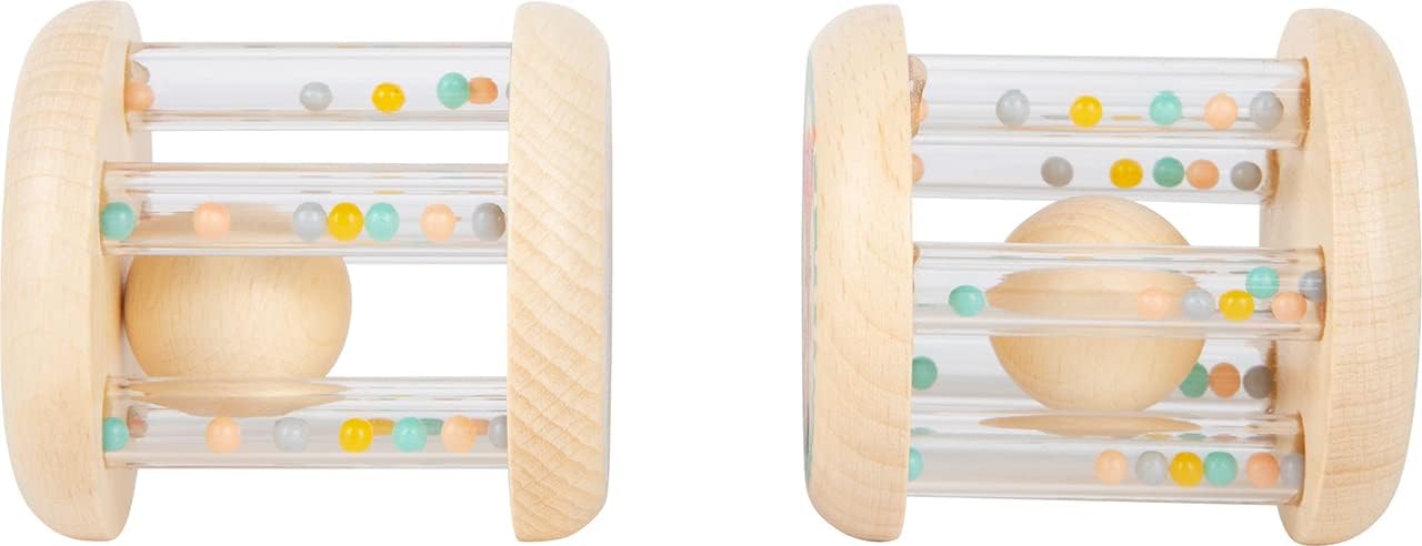 small foot 11885 Animals Rattles, in Soft Pastel Colours and Child-Friendly Design, for Babies and Infants Toys