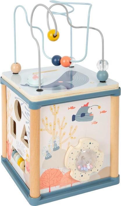 Small Foot 11910 Motor Skills Cube Underwater World, Blue