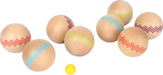 small foot Boule "Active" made of FSC® 100% certified wood, outdoor family game, from 5 years, 12029 Boules