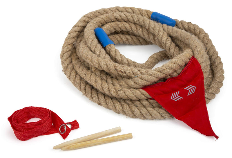small foot Active tug of war, outdoor classic in a practical bag, children's toys, from 3 years, 12043 toys, multi-coloured