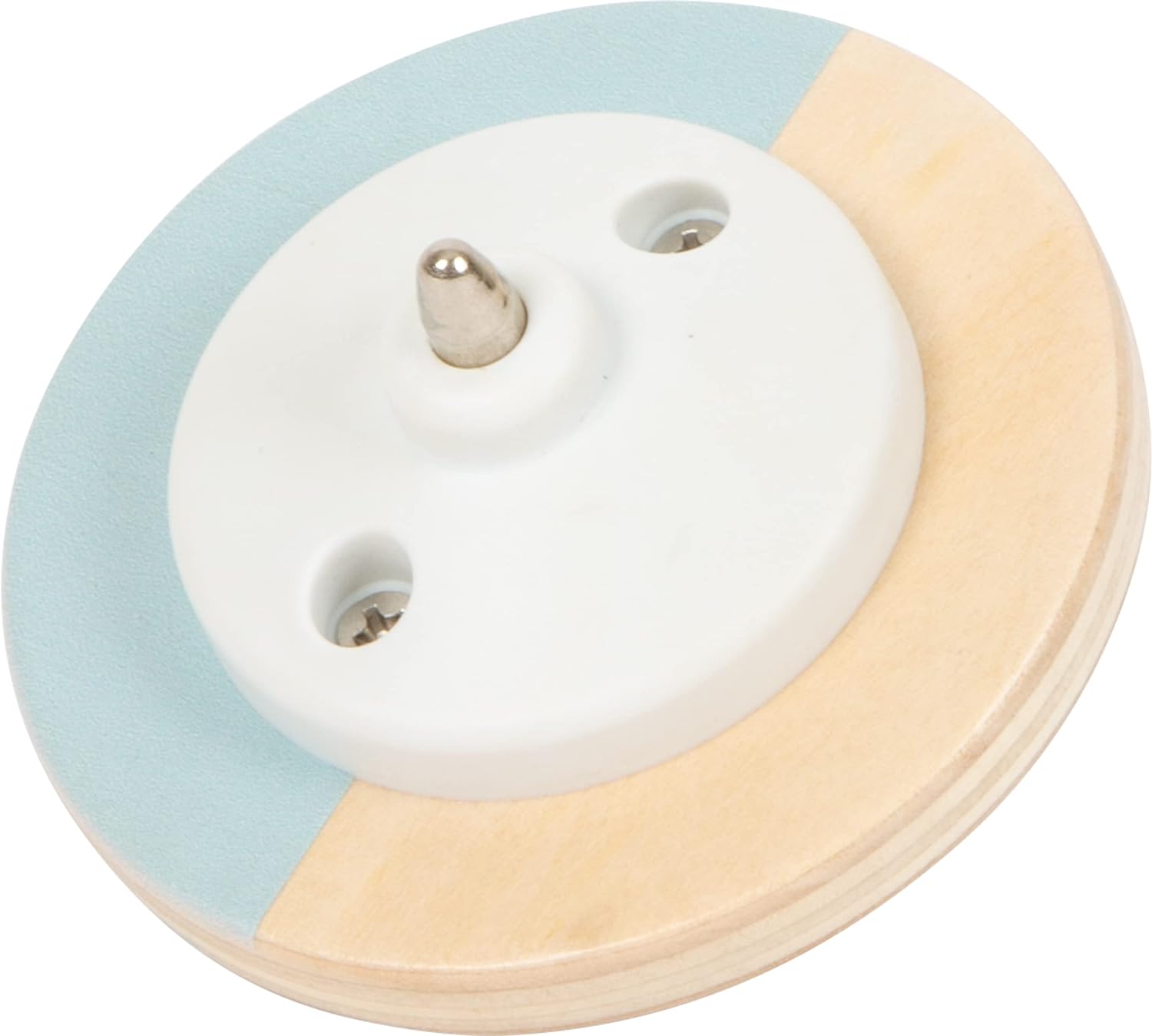 small foot Magnet Marble Run, modern design with lots of visible wood material, w/large rotating piece, Prod. No. 12233