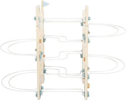 small foot Modular Marble Run, made of wood, can be easily taken apart and stored in a space-saving way, Prod. No. 12234