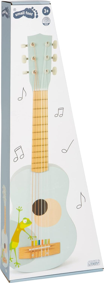 small foot Guitar "Groovy Beats", instrument for kids, made of wood, early music education, ages 3+ years. Prod. 12253