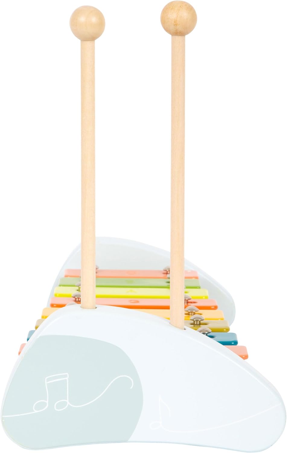 small foot Xylophone Groovy, Instrument for Kids, Wood, Sense of Rhythm/Beat, for Ages 18+ mths. Prod. 12254 Toys, Multicolored
