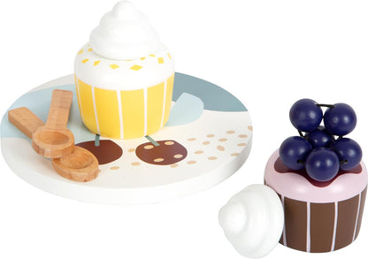 small foot Coffee and Tea Set "tasty", role play toy for children's kitchen and store, for children from 3 years, 12293