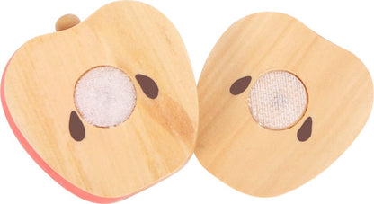 small foot Set per tagliare la frutta "fresh" in legno, cibo per la cucina dei bambini, giochi di ruolo a partire da 2 anni, 12330