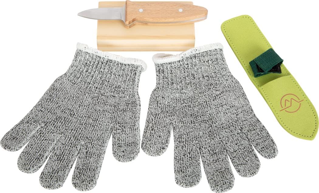 small foot Schnitzmesser-Set "Discover", Outdoor-Kindermesser inkl. Messerscheide für Kinder ab 6 Jahre, 12385