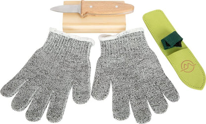 small foot Schnitzmesser-Set "Discover", Outdoor-Kindermesser inkl. Messerscheide für Kinder ab 6 Jahre, 12385