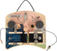 Small Foot Locks and Rotation Activity Board, Diverse Motor Skills Fun for Kids Aged 3+ Years, 12392 Toys, Multicoloured
