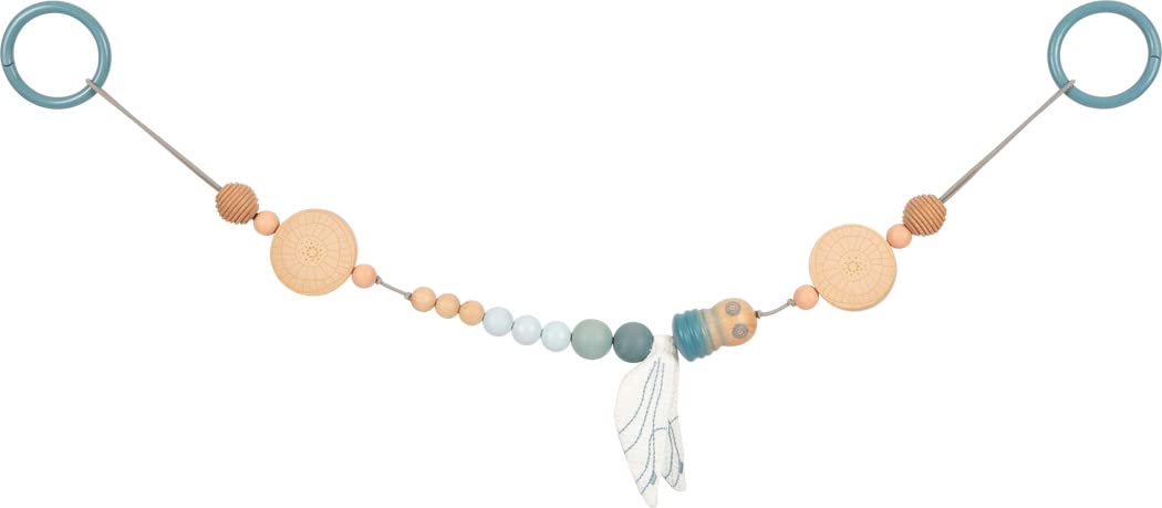 small foot Chain Seaside Made of Wood, Toy for Baby pram, Infant Carrier, and Crib, 12394 Pram chain