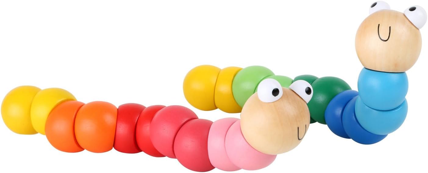 Small Foot by Legler Flexible Rups Blauw-Geel