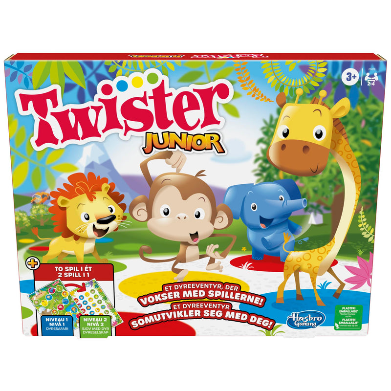 Hasbro Gaming - Twister Junior 2 games in 1 (F7478