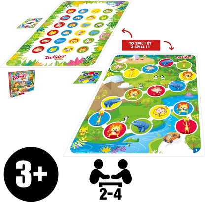 Hasbro Gaming - Twister Junior 2 games in 1 (F7478